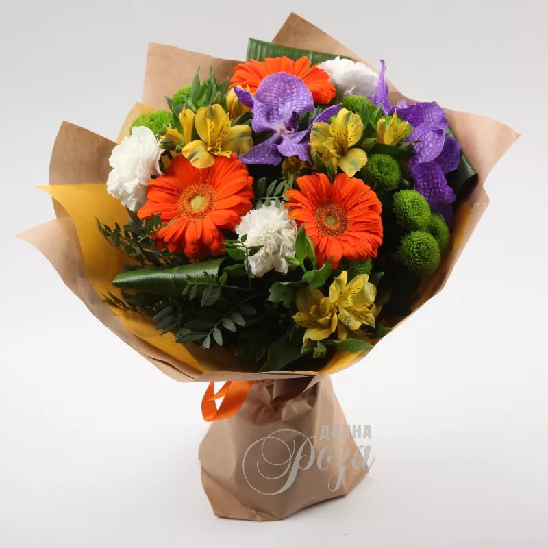 Сборный букет &laquo;Ван Гог&raquo;