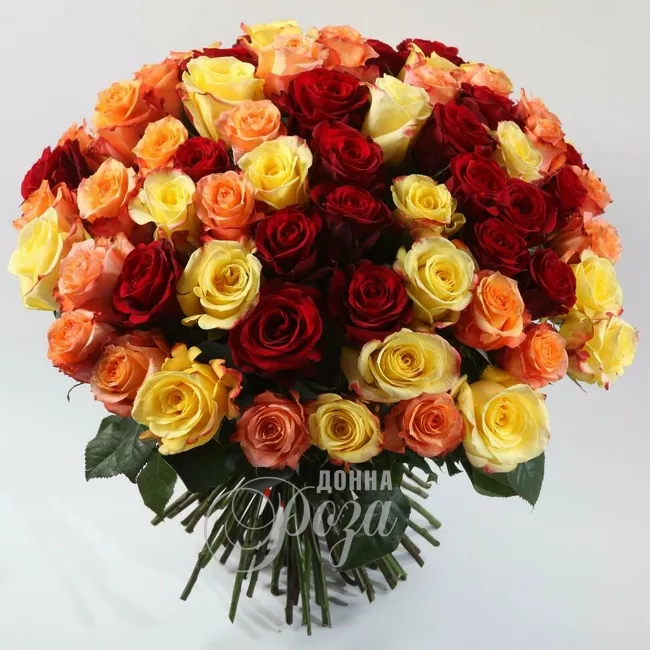 Монобукет из роз &laquo;Загадка&raquo;