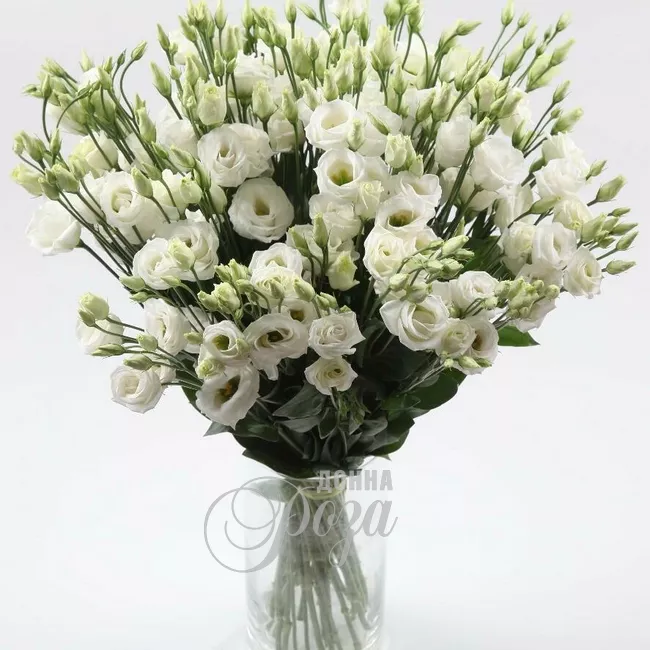 Монобукет с эустомой &laquo;Рассвет&raquo;
