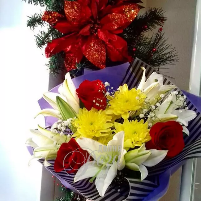 Сборный букет &laquo;Благодарю&raquo;