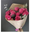 Монобукет из 11 розовых роз &laquo;Иноземка&raquo;