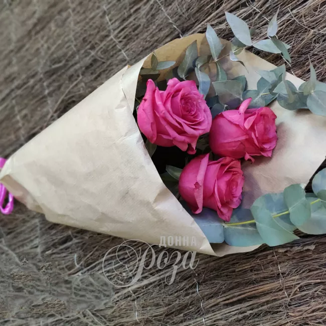 Монобукет &laquo;Малинки&raquo;