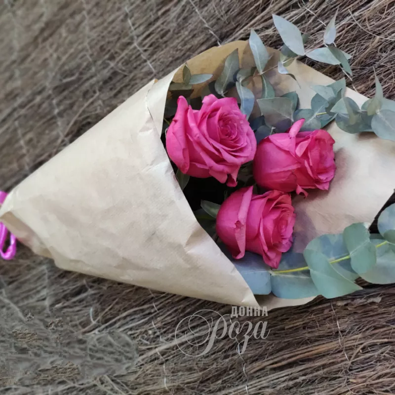 Монобукет &laquo;Малинки&raquo;