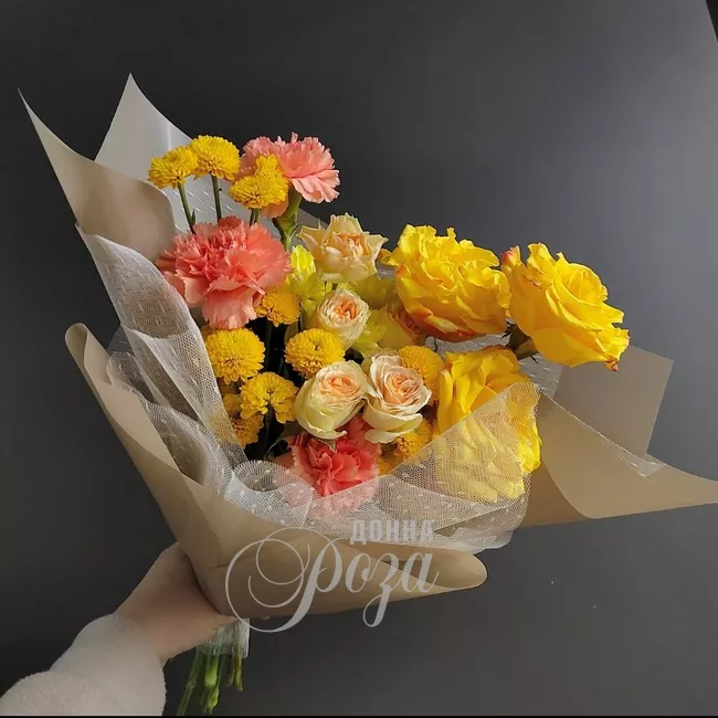 Сборный букет &laquo;Пралине&raquo;