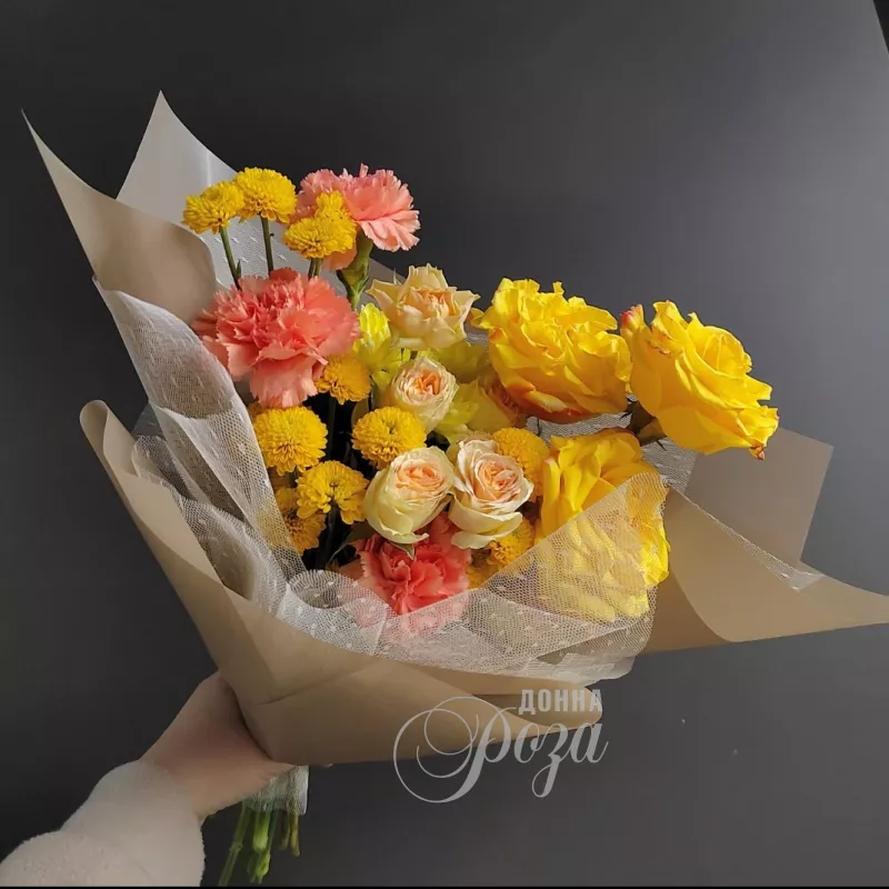 Сборный букет &laquo;Пралине&raquo;