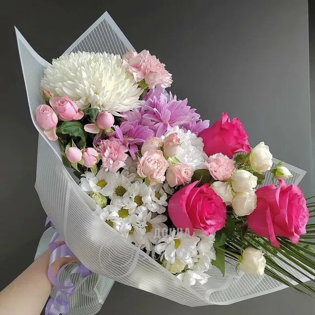 Сборный букет &laquo;Нежная история&raquo;