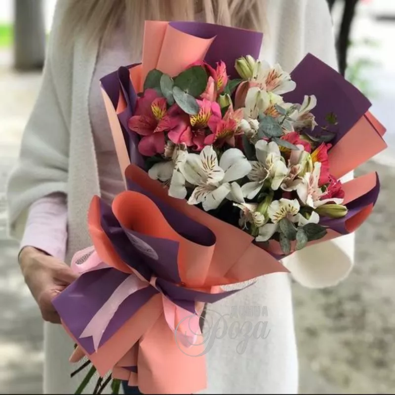 Монобукет &laquo;Альстромерии&raquo;