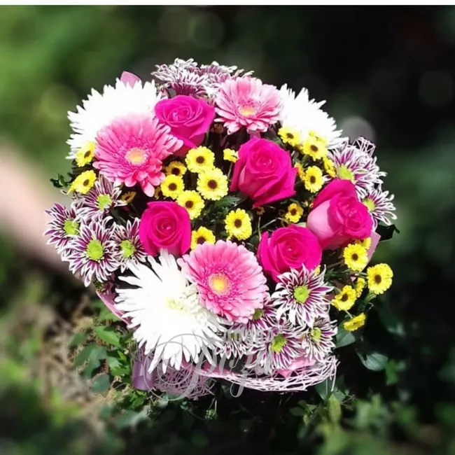 Сборный букет &laquo;Румяная заря&raquo;