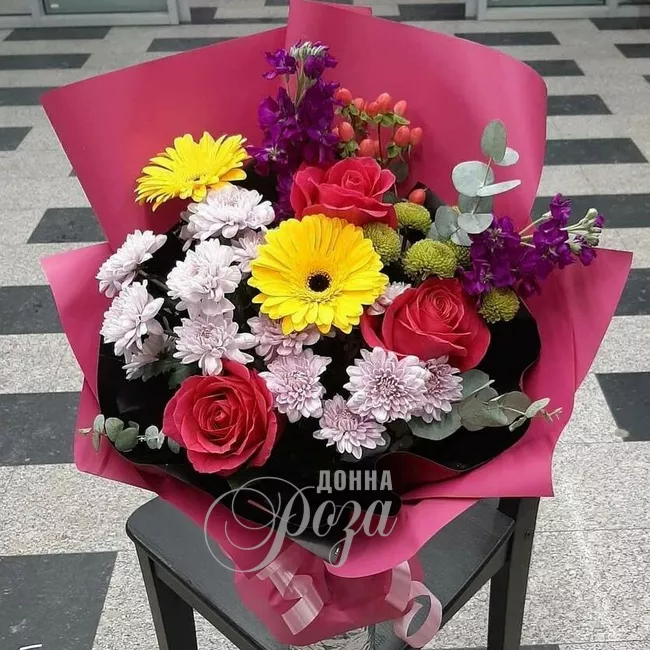 Сборный букет &laquo;Долгожданное счастье&raquo;