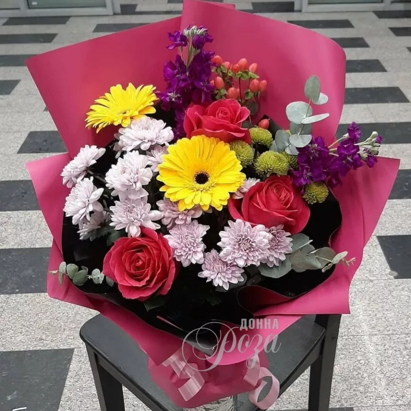 Сборный букет &laquo;Долгожданное счастье&raquo;