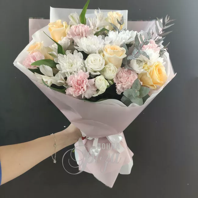 Сборный букет &laquo;Хрупкая нимфа&raquo; 1