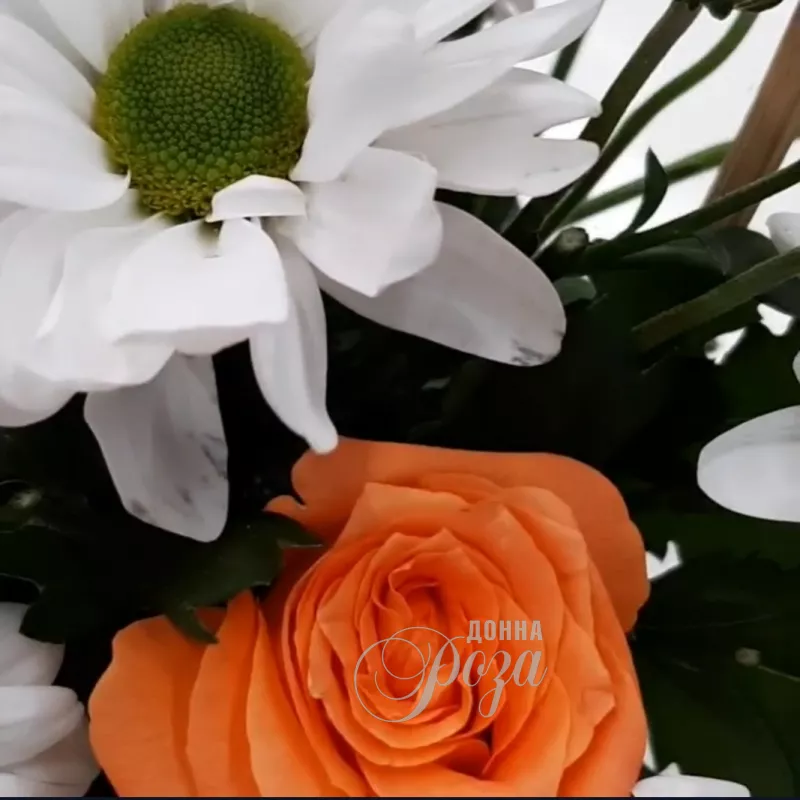 Цветы в корзине &laquo;Летний луг&raquo; 1