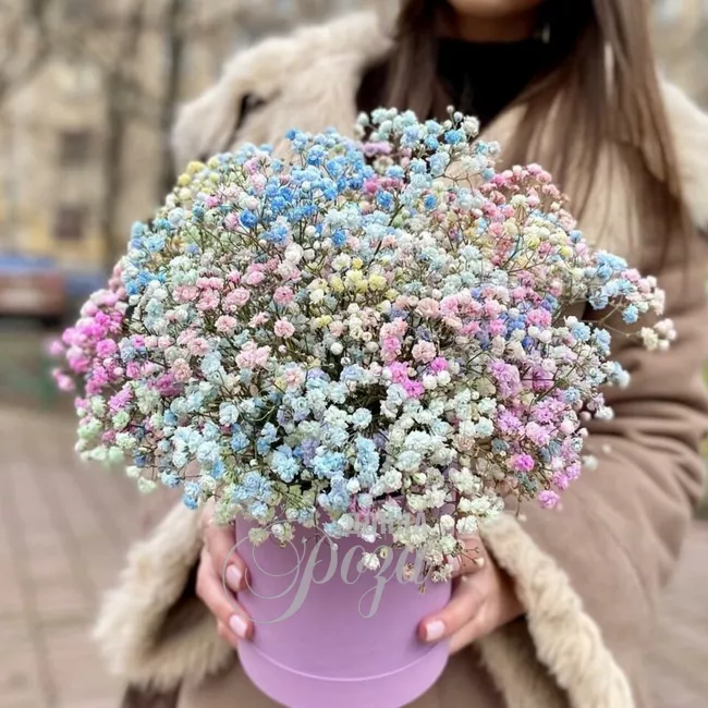 Композиция в коробке &laquo;Северное сияние&raquo;