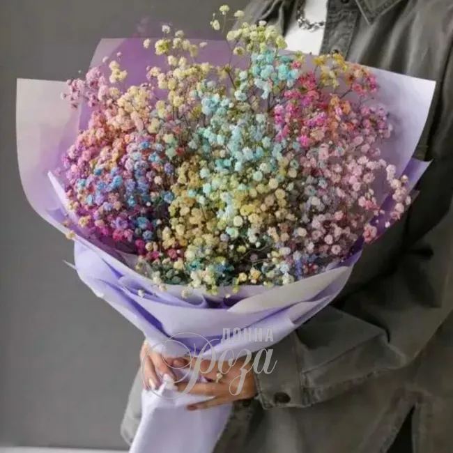 Монобукет из гипсофил &laquo;Воздушное облако&raquo;