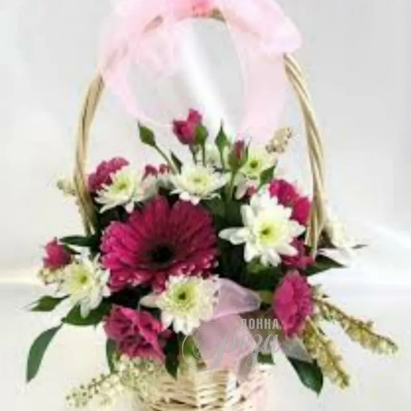 Композиция в корзине &laquo;Искушение&raquo;