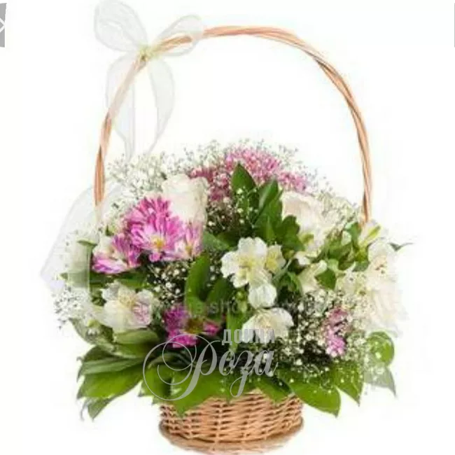 Композиция в корзине &laquo;Добрый день&raquo;
