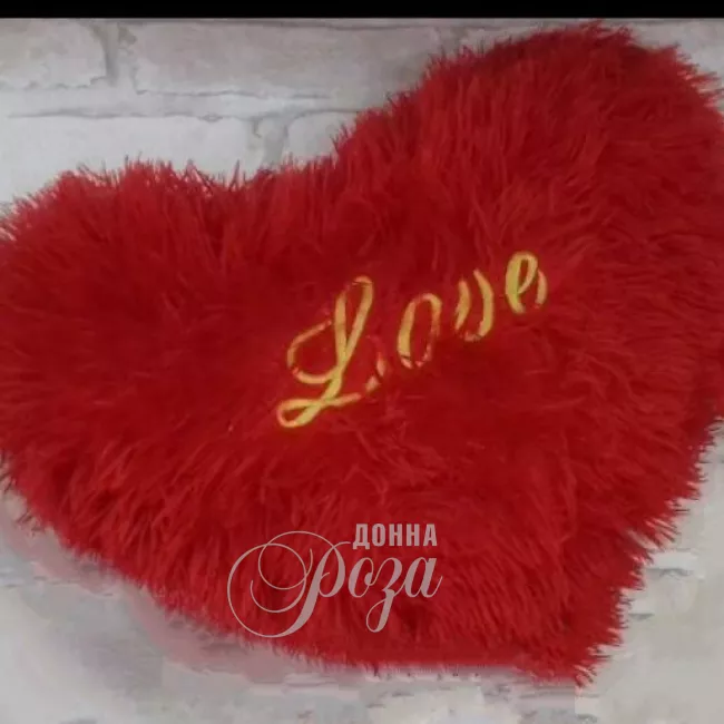 Мягкая игрушка &laquo;Подушка сердце&raquo;
