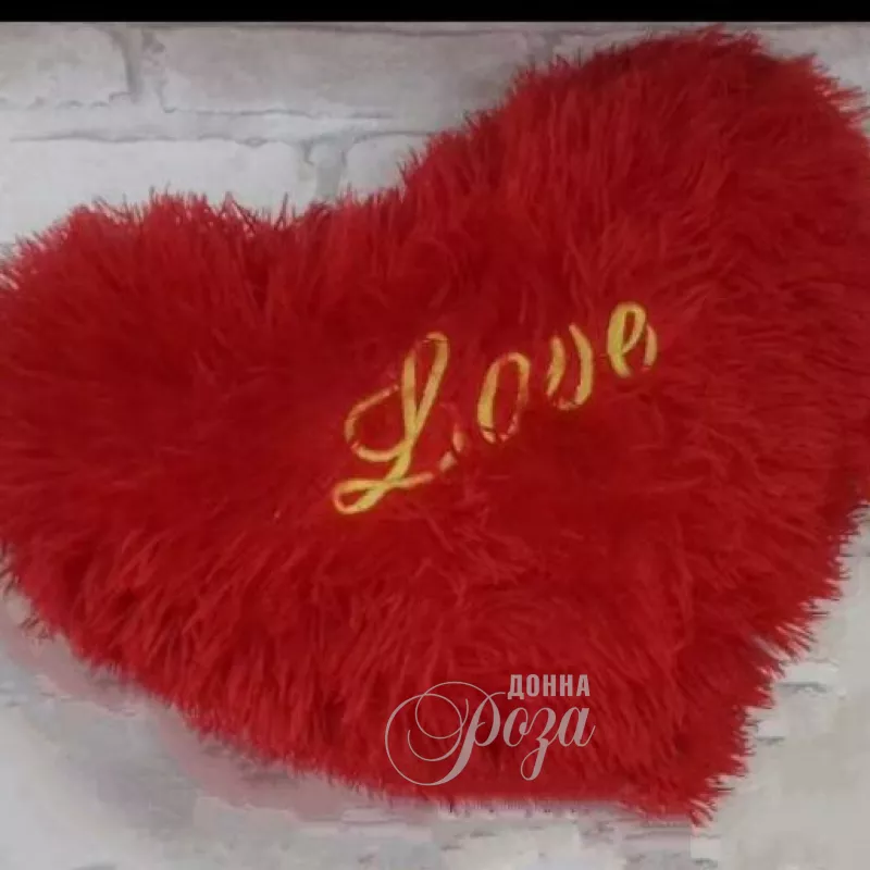 Мягкая игрушка &laquo;Подушка сердце&raquo;