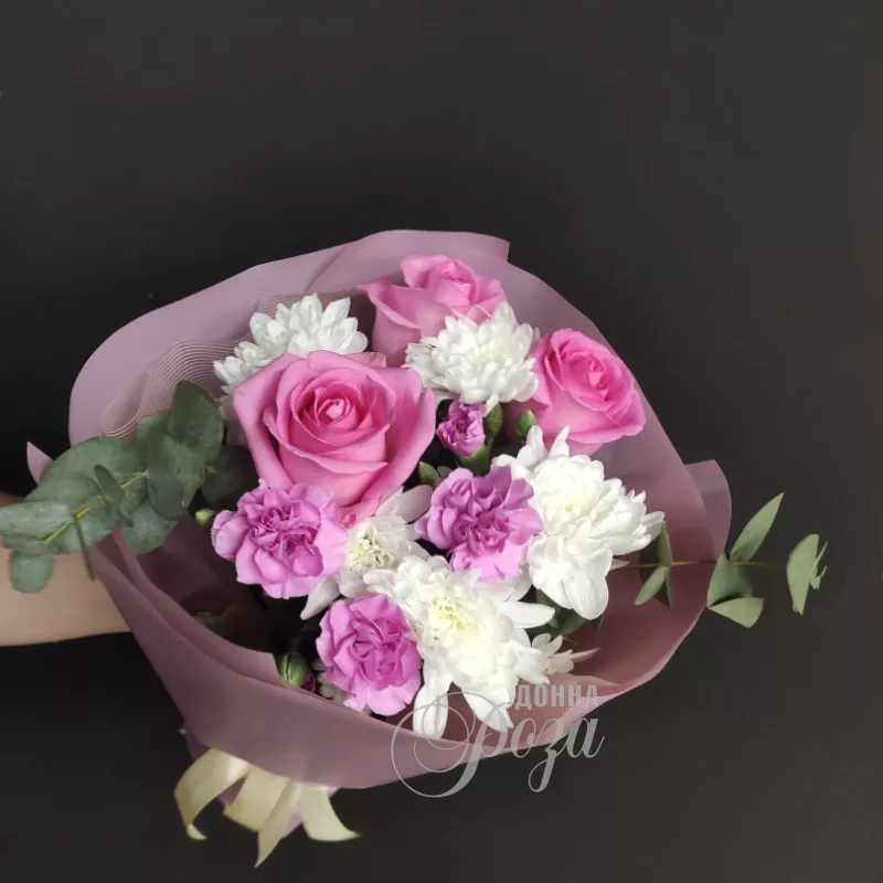 Сборный букет &laquo;Первый поцелуй&raquo; 2