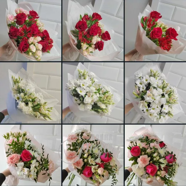 Букет &laquo;Донна Роза in RED&raquo; размер M 2
