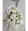 Авторский букет &laquo;Донна Роза in WHITE&raquo; размер L
