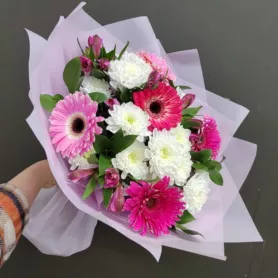 Букет "Чинзано" от интернет-магазина «Донна Роза» в Кемерово