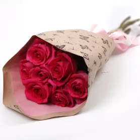 Букет роз &laquo;Афина&raquo; от интернет-магазина «Донна Роза» в Кемерове