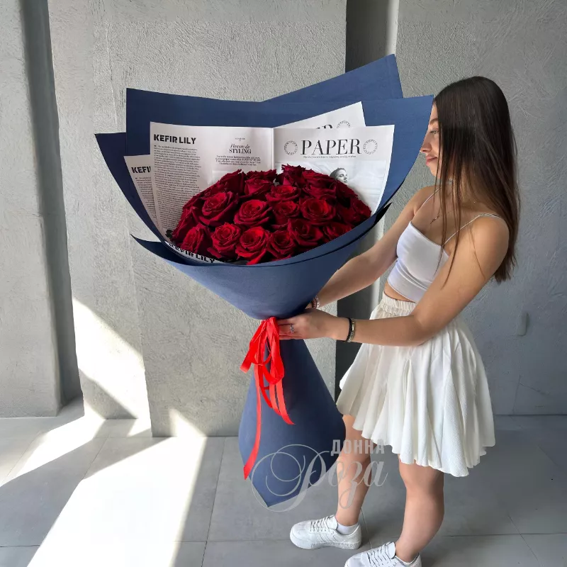 Букет &laquo; Королевский красный&raquo;