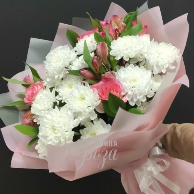 Букет&laquo;Розовый шёлк&raquo;