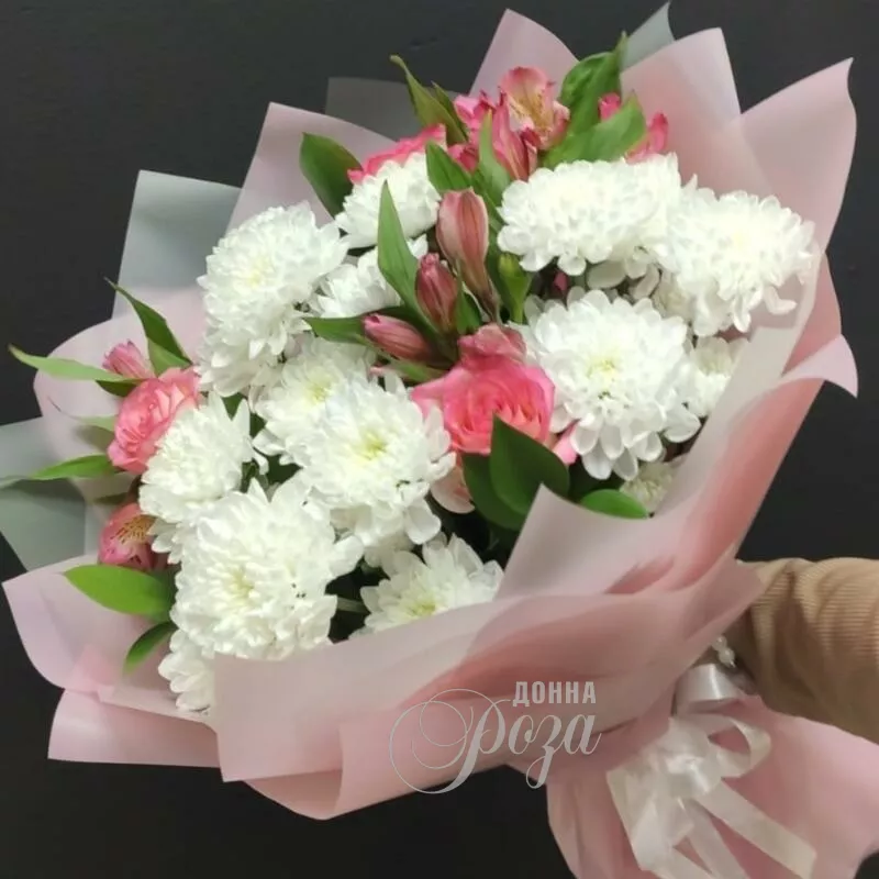 Букет&laquo;Розовый шёлк&raquo;