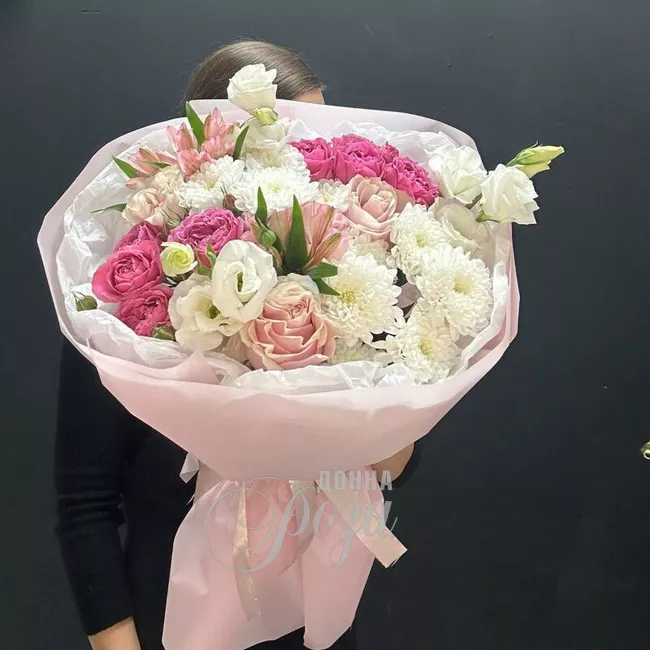 Букет &laquo;Розовый жемчуг&raquo;