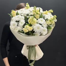 Букет &laquo;Молочный Улун&raquo; от интернет-магазина «Донна Роза» в Кемерове