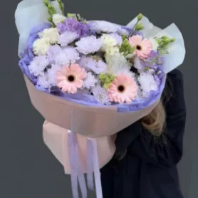 Букет &laquo;Сиреневый сад&raquo; от интернет-магазина «Донна Роза» в Кемерове