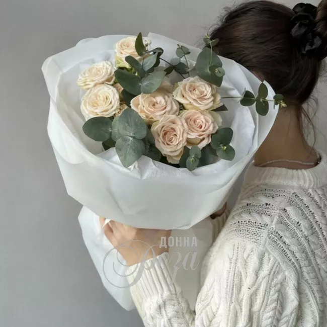 Букет из нежных роз &laquo;Притяжение&raquo; 1