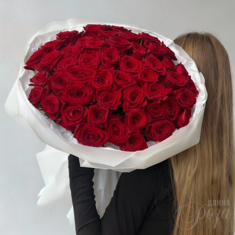 Букет «Красная роза» 4