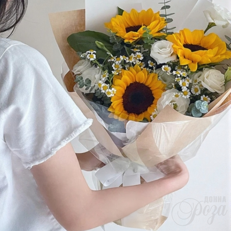 Букет «Солнышко в руках» 2