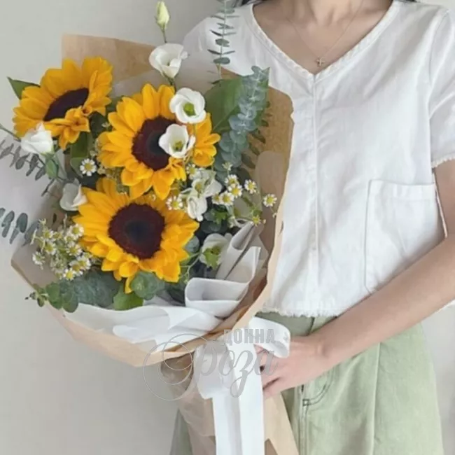 Букет &laquo;Солнышко в руках&raquo;