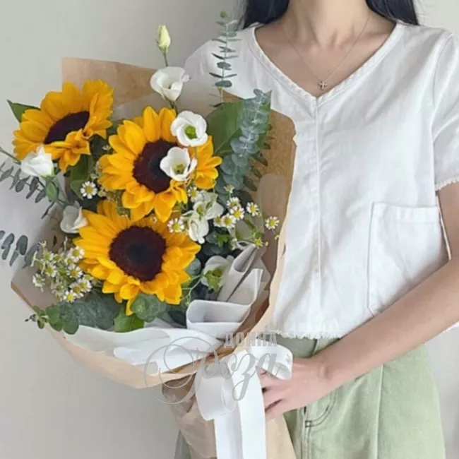 Букет &laquo;Солнышко в руках&raquo; 3