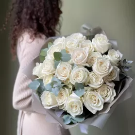 Букет &laquo;Мамина забота&raquo; от интернет-магазина «Донна Роза» в Кемерове