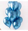 Набор гелиевых шаров цвет металлик 9 шт