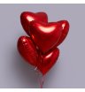 Набор фольгированных шаров в форме сердца 5 штук
