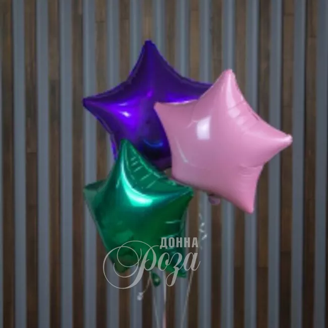 Набор шаров гелиевых фольгированных 3 шт
