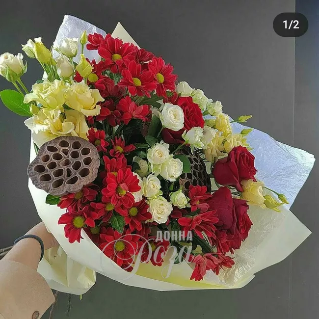 Брусничный пирог