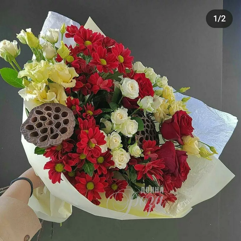 Брусничный пирог