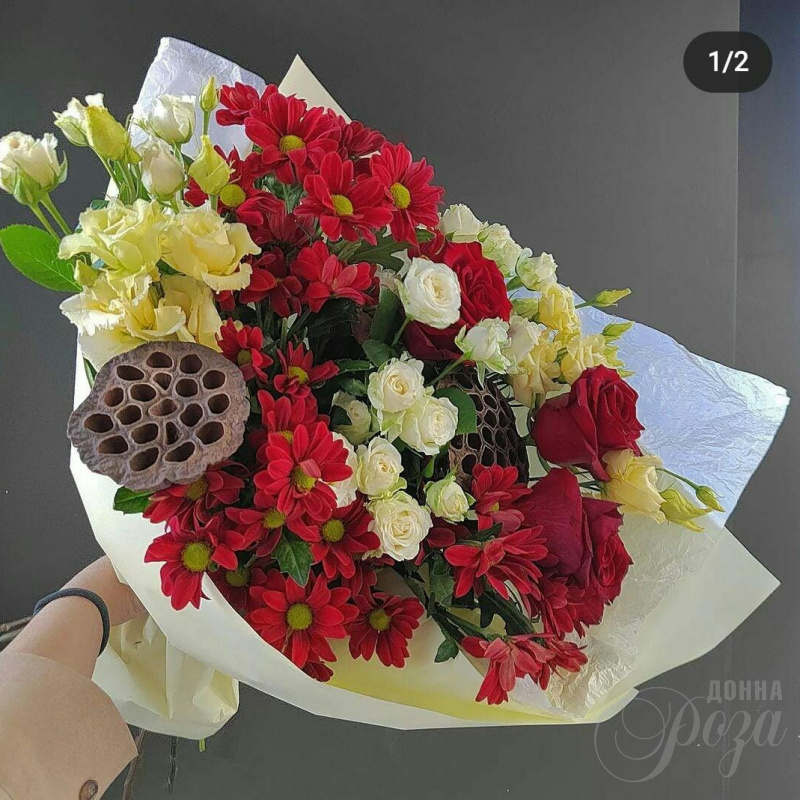 Брусничный пирог