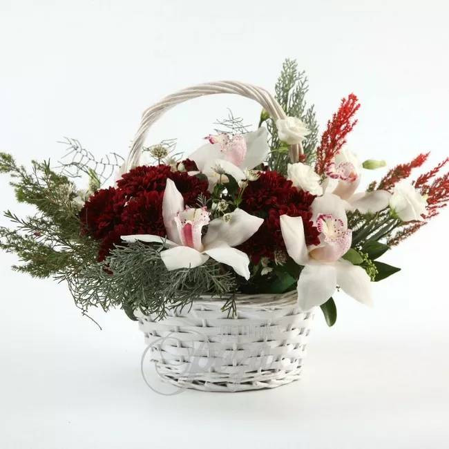 Композиция в корзине &laquo;Анна&raquo;