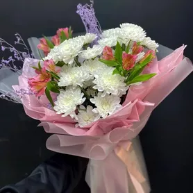 Букет &laquo;Лавандовый пунш&raquo; от интернет-магазина «Донна Роза» в Кемерово