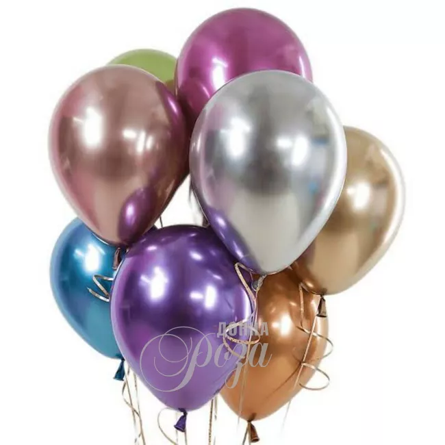 Воздушные шары гелиевые набор 9 штук