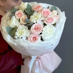 Букет &laquo;Шёпот любви&raquo; от интернет-магазина «Донна Роза» в Кемерово
