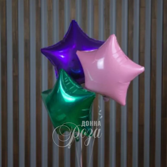 Шар фольгированный Звезда 2